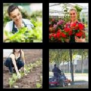 4 Pics 1 Word 8 Letters Answers Gardener