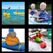 4 Pics 1 Word 8 Letters Answers Kayaking