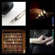 4 Pics 1 Word 8 Letters Answers Literary