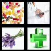 4 Pics 1 Word 8 Letters Answers Medicine