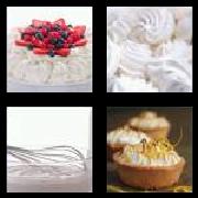 4 Pics 1 Word 8 Letters Answers Meringue