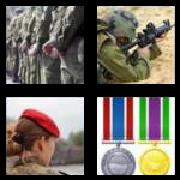 4 Pics 1 Word 8 Letters Answers Military