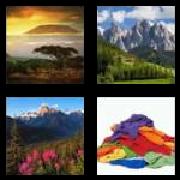 4 Pics 1 Word 8 Letters Answers Mountain