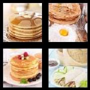 4 Pics 1 Word 8 Letters Answers Pancakes