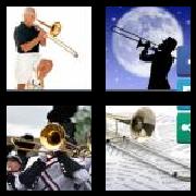 4 Pics 1 Word 8 Letters Answers Trombone