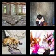 4 Pics 1 Word 9 Letters Answers Abandoned