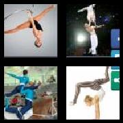 4 Pics 1 Word 9 Letters Answers Acrobatic