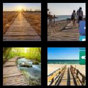 4 Pics 1 Word 9 Letters Answers Boardwalk