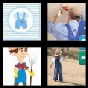 4 Pics 1 Word 9 Letters Answers Dungarees