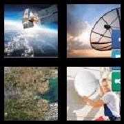 4 Pics 1 Word 9 Letters Answers Satellite