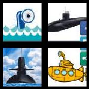 4 Pics 1 Word 9 Letters Answers Submarine
