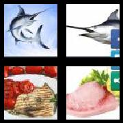 4 Pics 1 Word 9 Letters Answers Swordfish