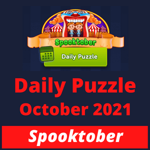 Daily Puzzle October 2021 Spooktober