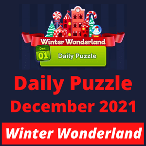 Daily puzzle December 2021 Winter Wonderland