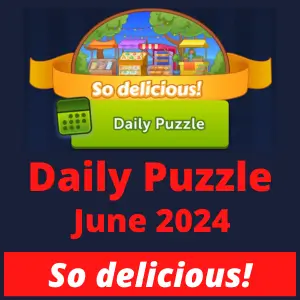 Daily puzzle June 2024 So delicious!