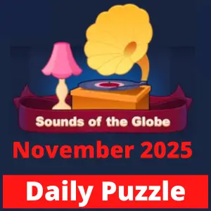 Daily Puzzle November 2025 Sounds of the Globe