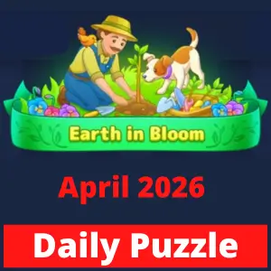 Daily Puzzle April 2026 Earth in Bloom